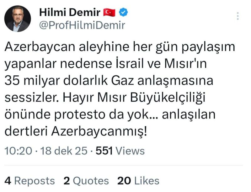 “Görünür, onların problemi Azərbaycan imiş!..” 