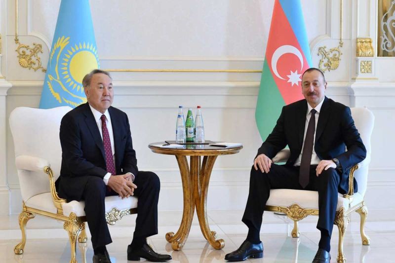 Nursultan Nazarbayev İlham Əliyevi təbrik edib 
