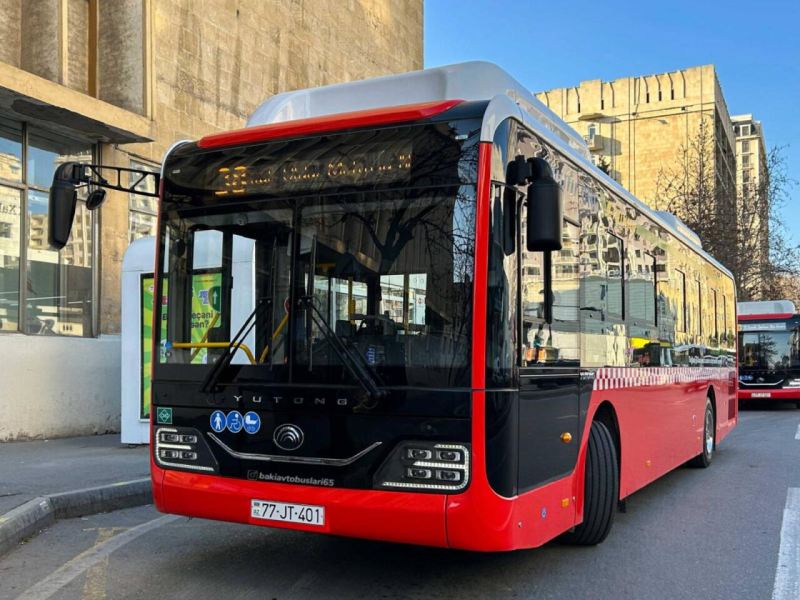 Daha bir avtobus yeniləndi - Gediş haqqı 60 qəpik olacaq 
