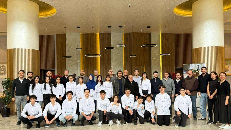 Olimpiya çempionları şəhid övladları ilə görüşüb! - FOTO 