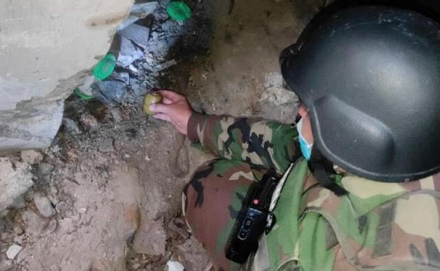 Bakıda qumbara və partladıcılar aşkarlandı 