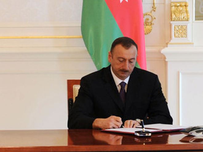 İlham Əliyev fərman imzaladı 