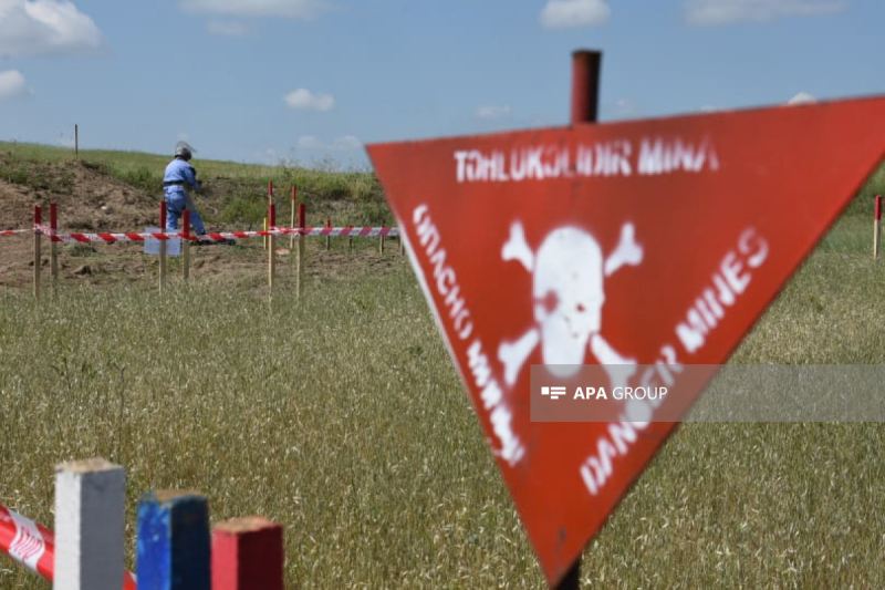 Azad edilmiş ərazilərdə daha 173 mina, 306 PHS aşkarlanıb 