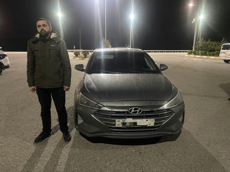 DYP-nin saxladığı sürücünün üstündən görün nələr çıxdı - \"Beşbarmaq\"...Foto
