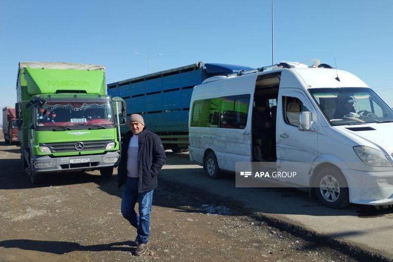 Növbəti köç karvanı Xocalının Ballıca kəndinə çatıb - FOTO 