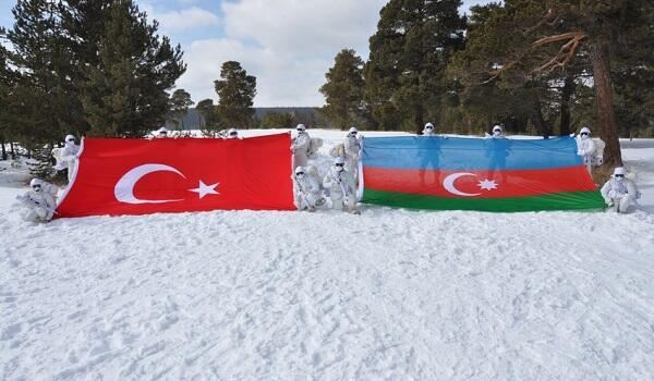 Azərbaycan və Türkiyə hərbçiləri birgə təlim keçdi 