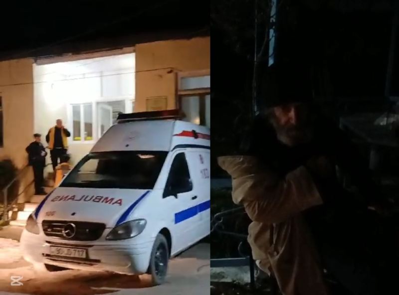 Xəstəxananın həyətində skamyada yatan qoca çarəsiz durumda: Dövlətdən kömək istəyir - VİDEO