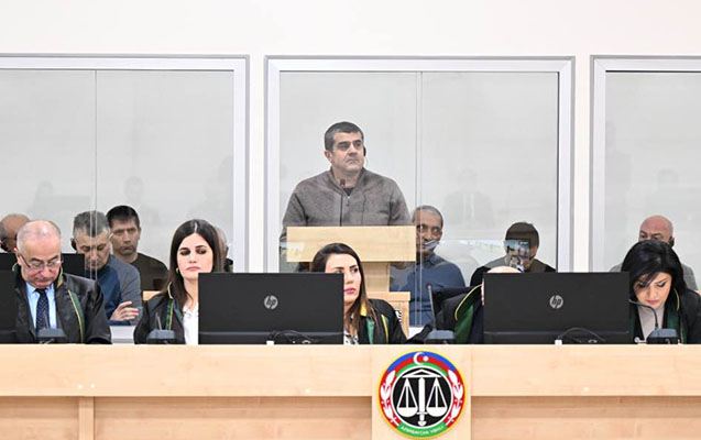 Araik Harutyunyan məhkəmədə Gəncənin  vurulmasına görə üzr istədi 