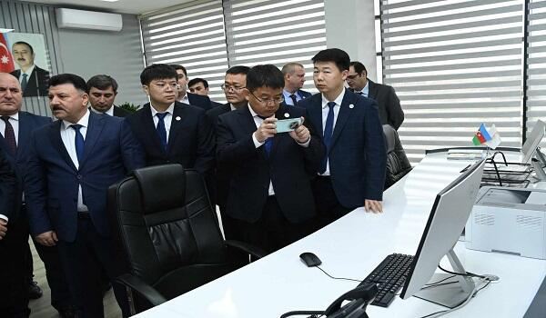 \"Dongfang\" \"Azərişığ\"ın işləri ilə tanış oldu - Foto 