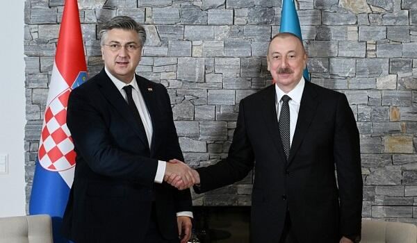 İlham Əliyev Davosda Plenkoviçlə görüşdü 