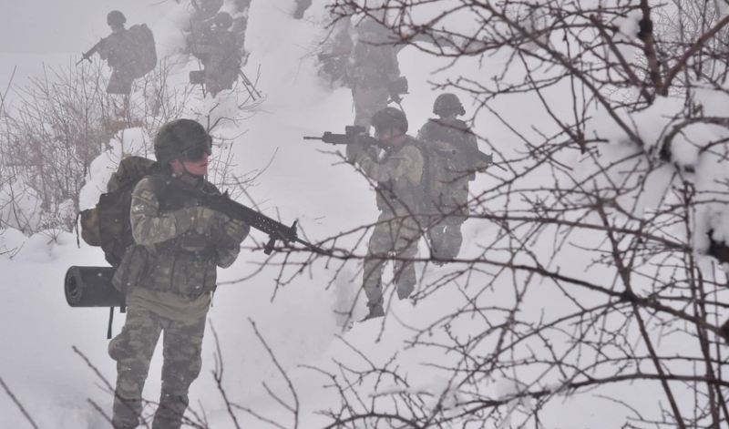 Türkiyə Ordusu İraqın şimalında 4 PKK terroçusunu öldürüb 