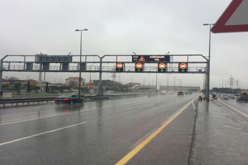 Zığ dairəsi-Hava Limanı yolunda sürət həddi əvvəlki vəziyyətinə qaytarılıb 