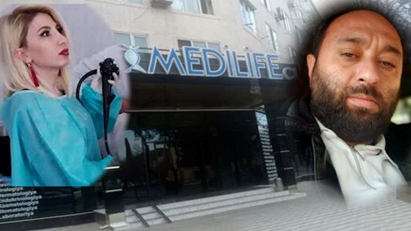“Medilife” klinikasında ölüm - Bağırsaq yuyulması üçün getmişdi... - VİDEO