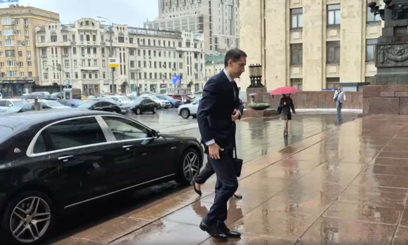 Azərbaycanın səfiri Rusiya XİN-ə gəldi - Video 