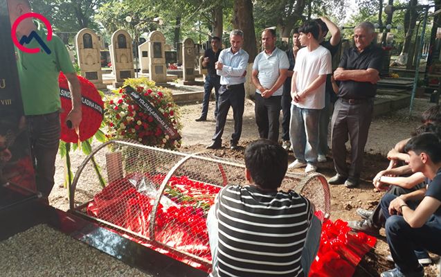 Almaniyada meyiti tapılan Kənan Lənkəranda dəfn edildi - Foto 