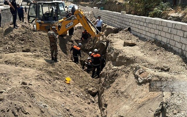 Sumqayıtda 20 yaşlı fəhlə dağıntılar altında qaldı - FOTO 