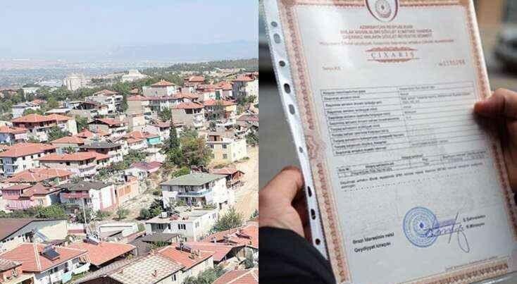 Sənədsiz evlərə çıxarışların verilməsində yenilik: 15 gün vaxt veriləcək