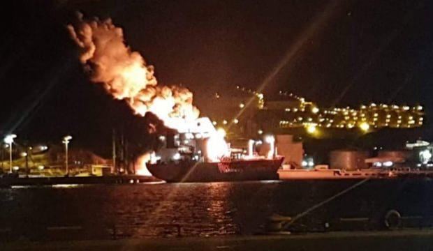 Odessada gəmi partladı: ölənlər var 