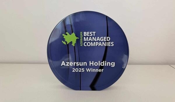 “Azərsun Holdinq” ən yaxşı idarə olunan şirkətlərdən oldu 