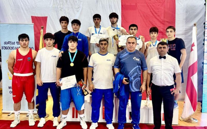 Azərbaycan boksçuları Gürcüstanda 7 medal qazandılar 