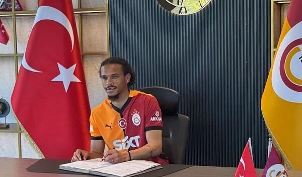 Leroy Sane \"Qalatasaray\"da – Rəsmi 