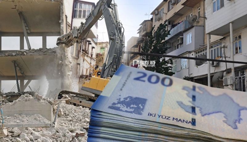 Bakıda bu ərazidə binalar SÖKÜLƏCƏK 