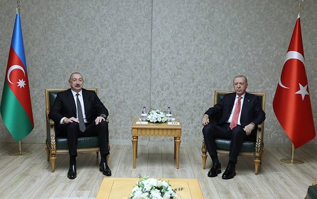 Əliyevlə Ərdoğan görüşdü - Foto 