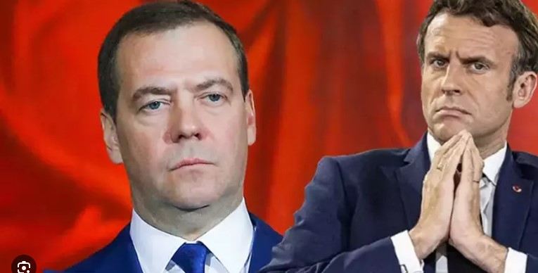 Medvedev Makrona \"Micron\" dedi: \"Ən geci 2027-ci ildə yoxa çıxacaqsan\"