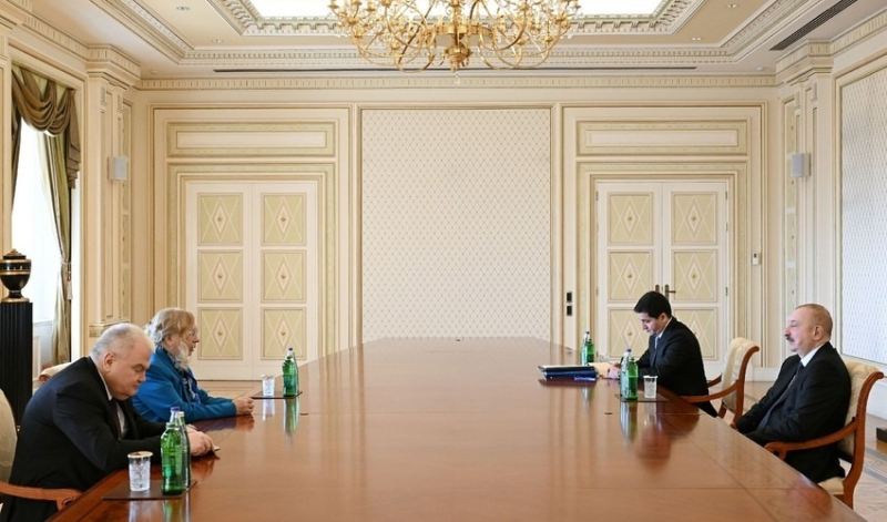 Prezident Tatyana Valovayanı qəbul etdi 