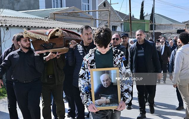 Ənvər Həsənov dəfn olundu - Foto 