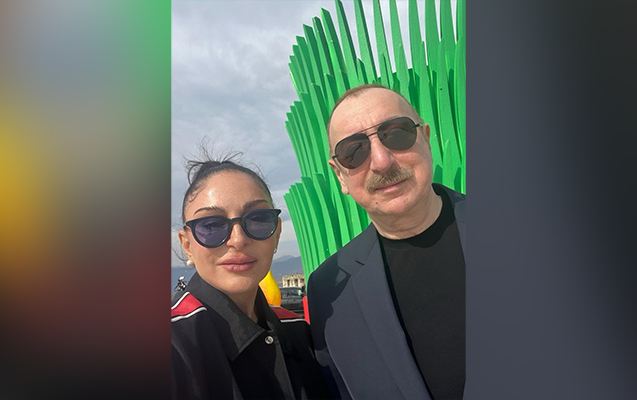 Mehriban Əliyeva Ağdərədən paylaşım etdi - Video 