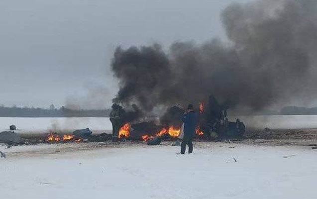 Rusiyada helikopter qəzası - Ekipaj üzvləri öldü 