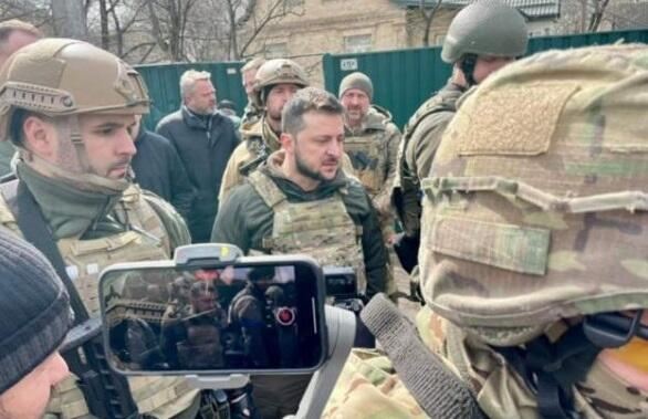 Zelenski Donetskə getdi 