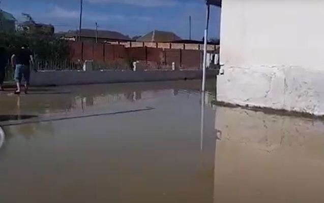 Hacıqabulu su basdı 