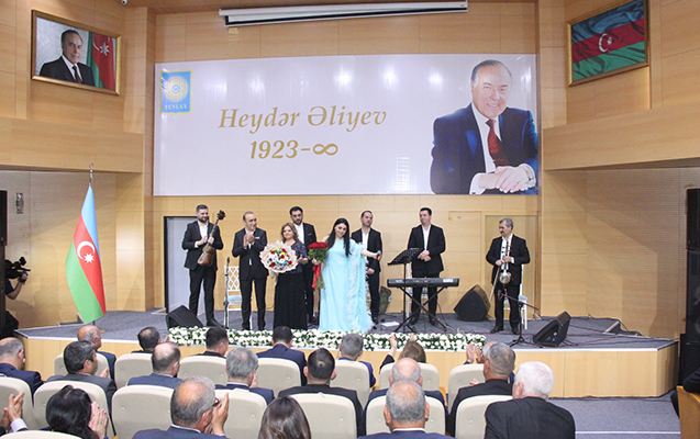 Yevlaxda Heydər Əliyevlə bağlı tədbir keçirildi 