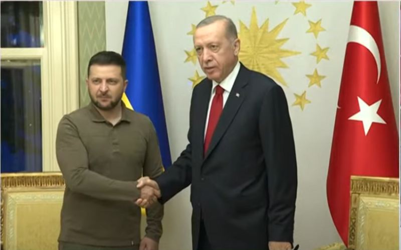 Ərdoğan- Zelenski görüşü başladı 