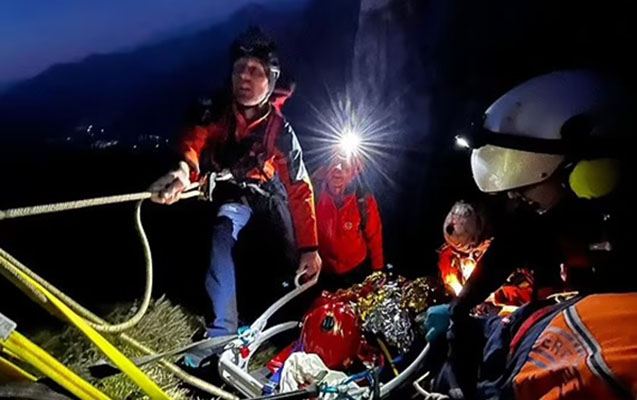 Avstriyada dostlarının şəklini çəkmək istəyən turist dağdan yıxıldı 