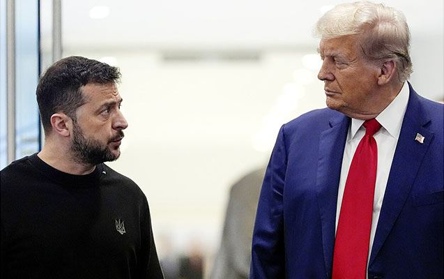 Trampla Zelenski telefonla danışdı 