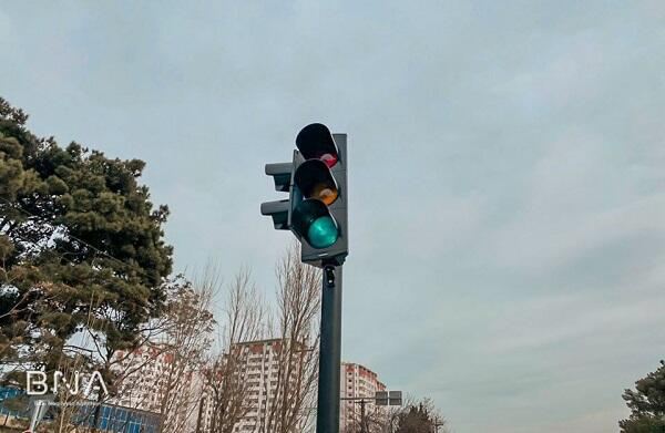 Bakıda yeni işıqforlar quraşdırıldı 