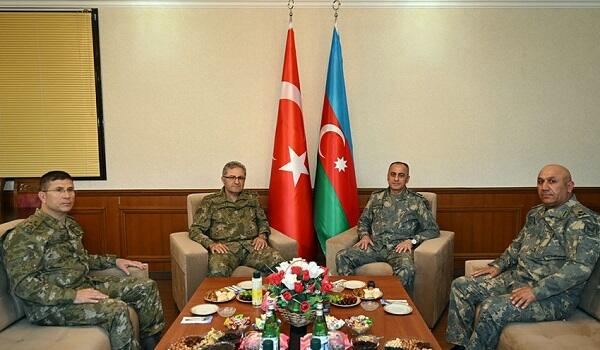 Hikmət Mirzəyev Türkiyənin ordu generalı ilə görüşdü 