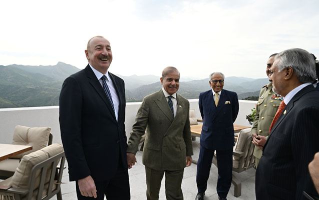 “Laçında İlham Əliyevlə görüşməkdən şərəf duydum” - Şahbaz Şərif 