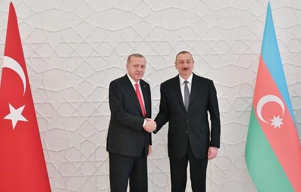 Laçında Əliyevlə Ərdoğan arasında təkbətək görüş başladı 
