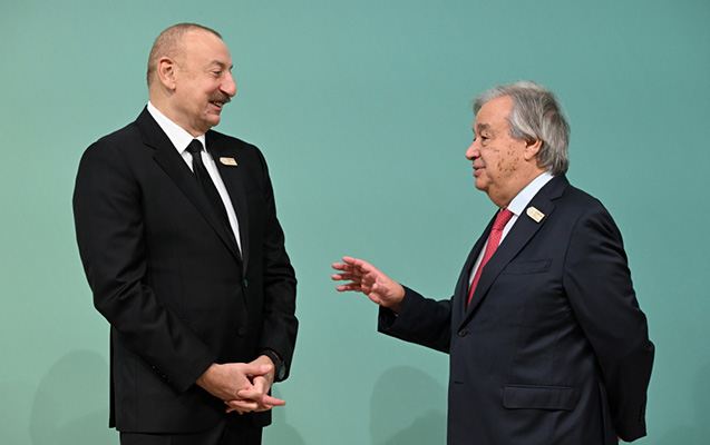 Quterreş Prezidenti təbrik etdi 