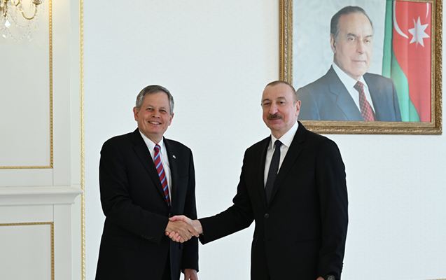 Prezident qəbul keçirdi 