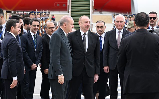 Prezident Laçın Hava Limanının açılışından görüntülər paylaşdı - Video 