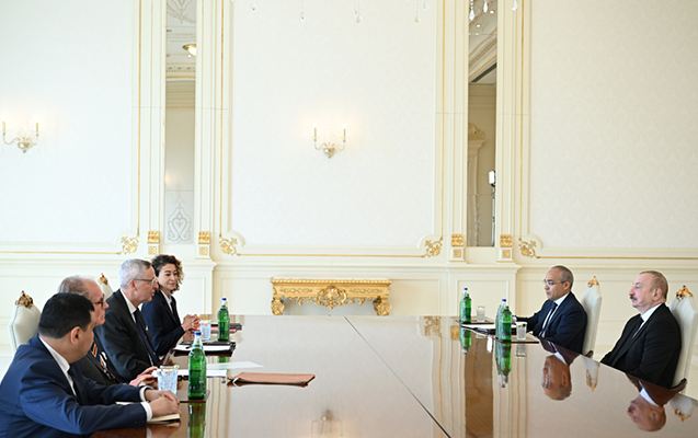 Prezident qəbul keçirdi - Fotolar 