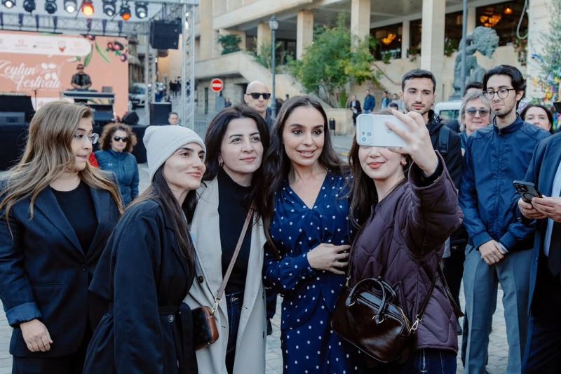 Leyla Əliyeva Zeytun festivalından paylaşım etdi - Foto 