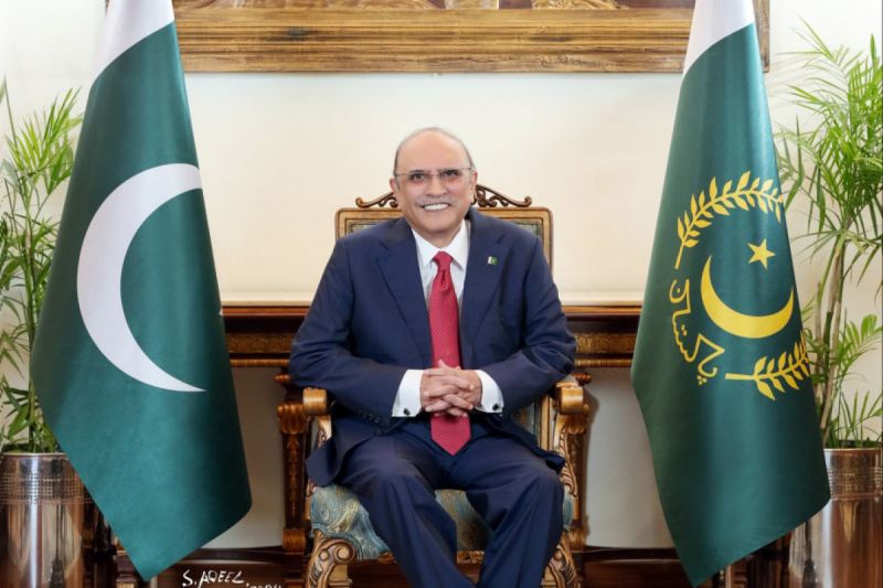 Pakistan Prezidenti Azərbaycan liderini təbrik etdi 