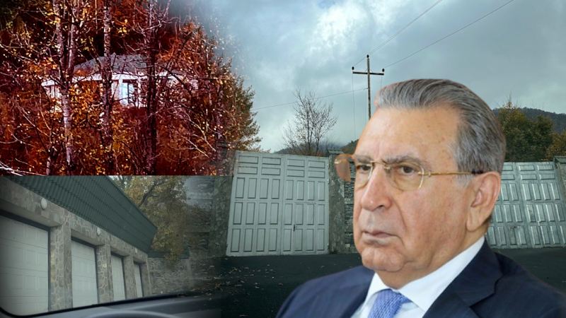 Ramiz Mehdiyevin gülləkeçirməz villasının görüntüləri yayıldı - VİDEO 