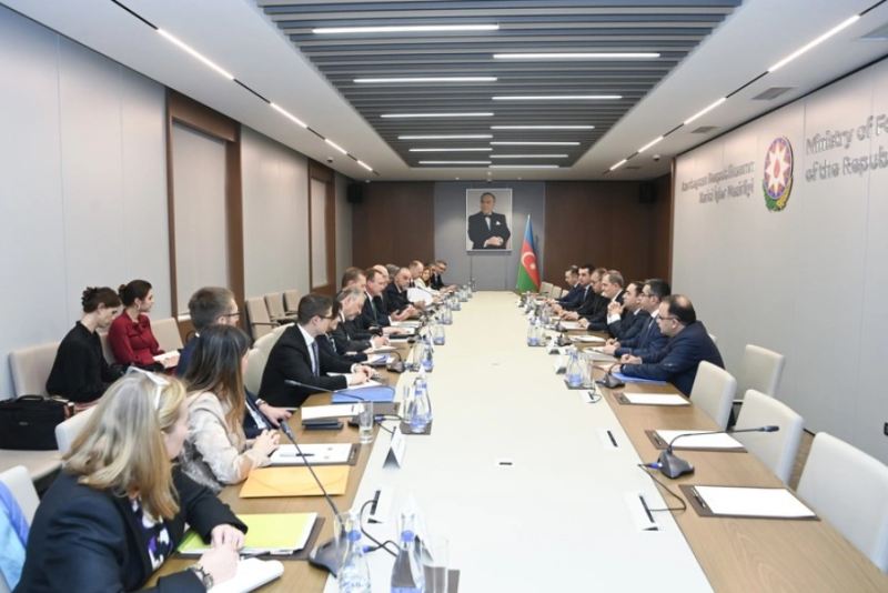 Ceyhun Bayramov NATO nümayəndə heyəti ilə görüşüb 